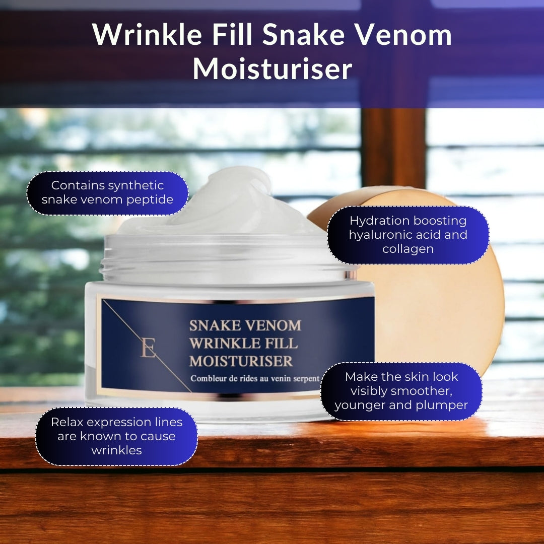 Wrinkle Fill Snake Venom Moisturiser (50ml)