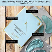 Hyaluronic acid and Collagen Hydro-Gel Eye Pads 5 x 2