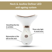 NECK & JAWLINE DEFINER LED ANTI AGEING SYSTEM