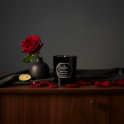 BERGAMOT & ROSE 1 WICK CANDLE 180G