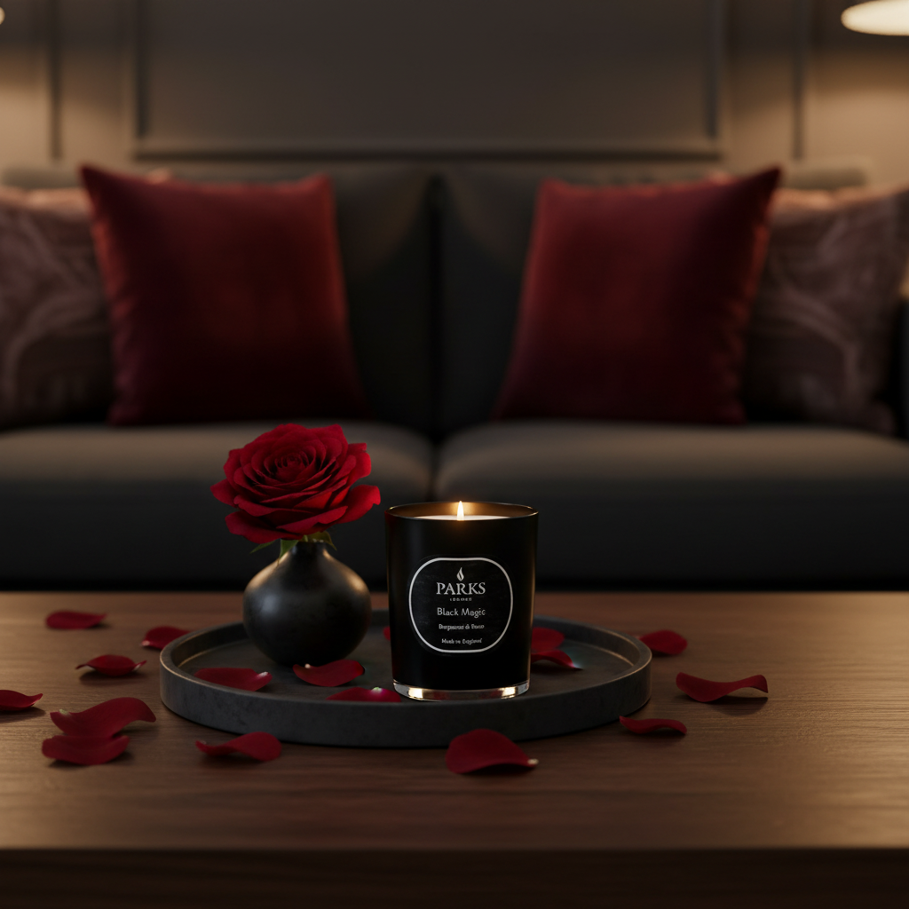 BERGAMOT & ROSE 1 WICK CANDLE 180G