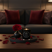 BERGAMOT & ROSE 1 WICK CANDLE 180G