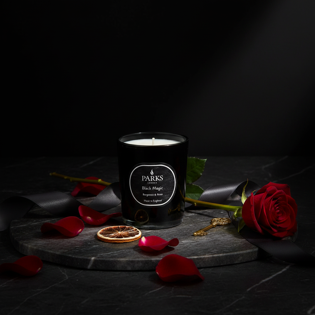 BERGAMOT & ROSE 1 WICK CANDLE 180G