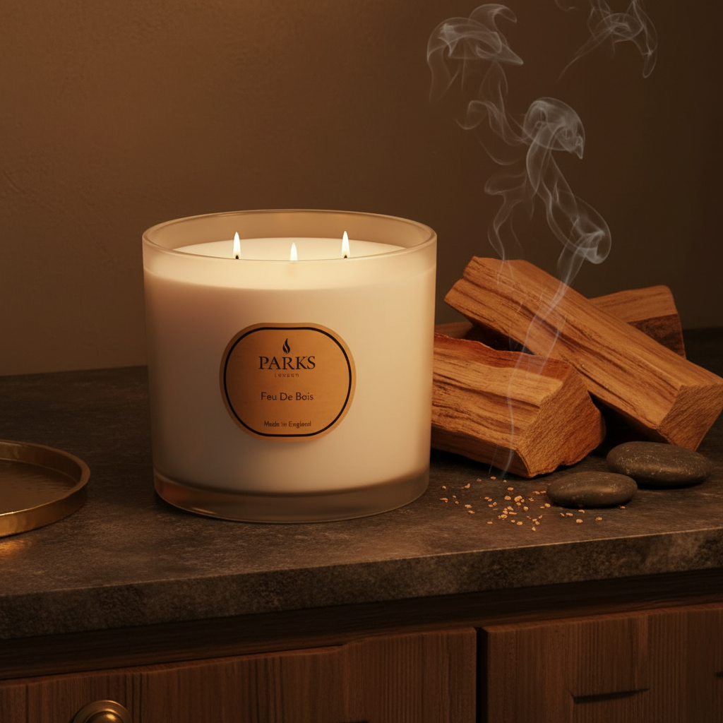 FEU DE BOIS 650G 3 WICK CANDLE