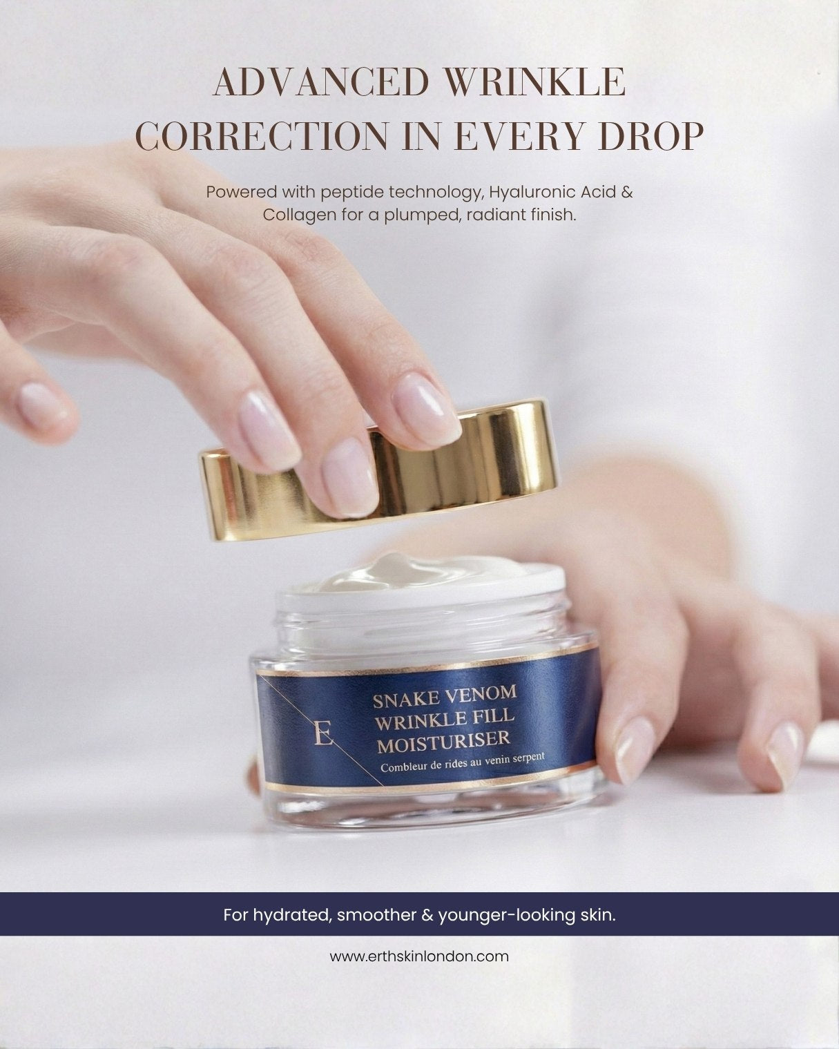 Wrinkle Fill Snake Venom Moisturiser (50ml)