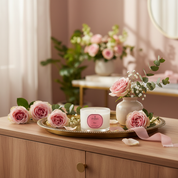 ROSE TRAVEL CANDLE 70G