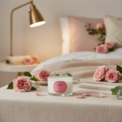 ROSE TRAVEL CANDLE 70G