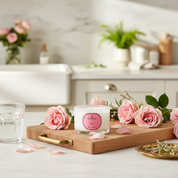 ROSE TRAVEL CANDLE 70G