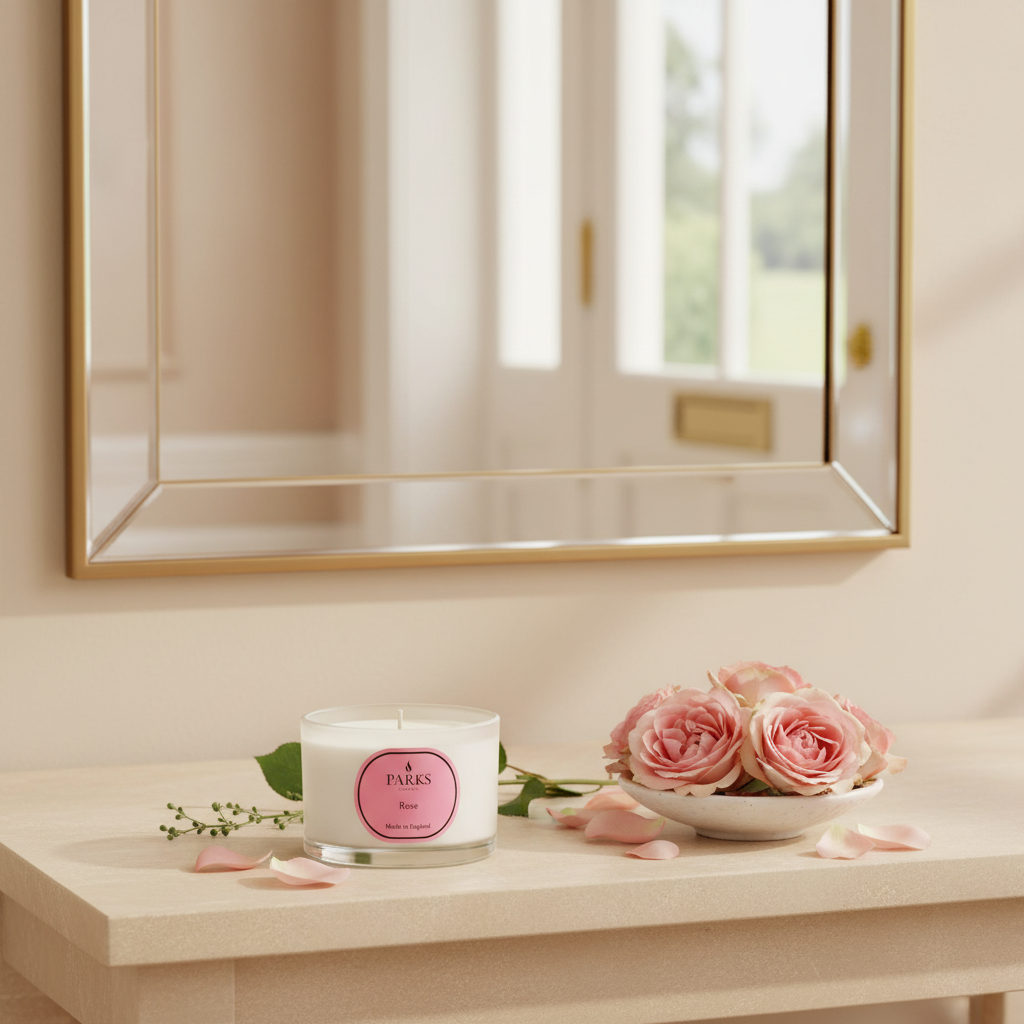 ROSE TRAVEL CANDLE 70G