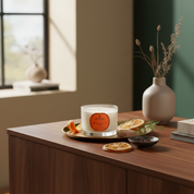 ORANGE, CEDARWOOD & CLOVE CANDLE 70G