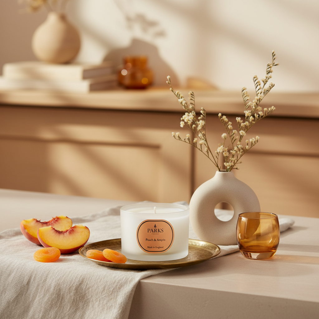PEACH & AMRYIS TRAVEL CANDLE 70G