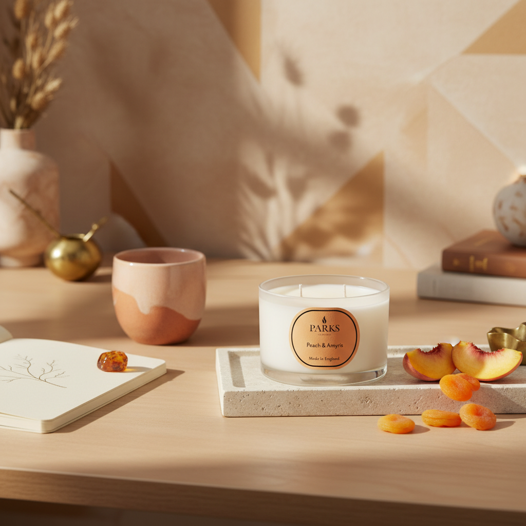 PEACH & AMRYIS TRAVEL CANDLE 70G