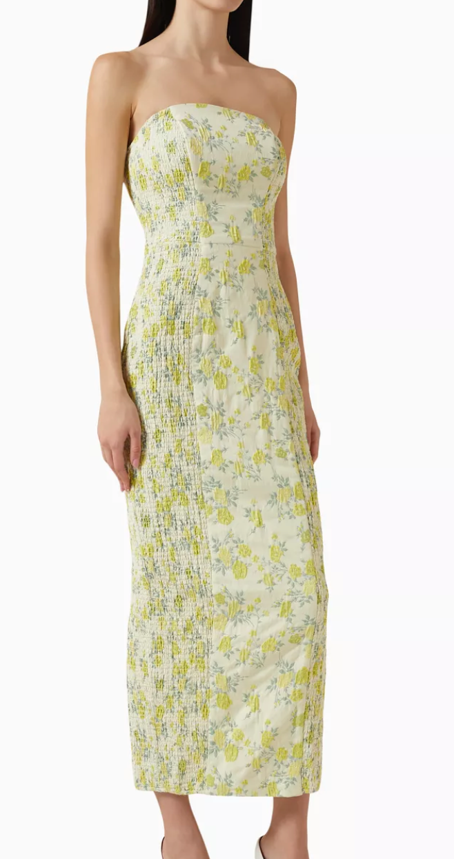 Elliatt Posey Midi Dress - Floral Size S/UK8