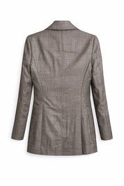 Casasola Silk and Cashmere Double Breasted Jacket IT38/UK6