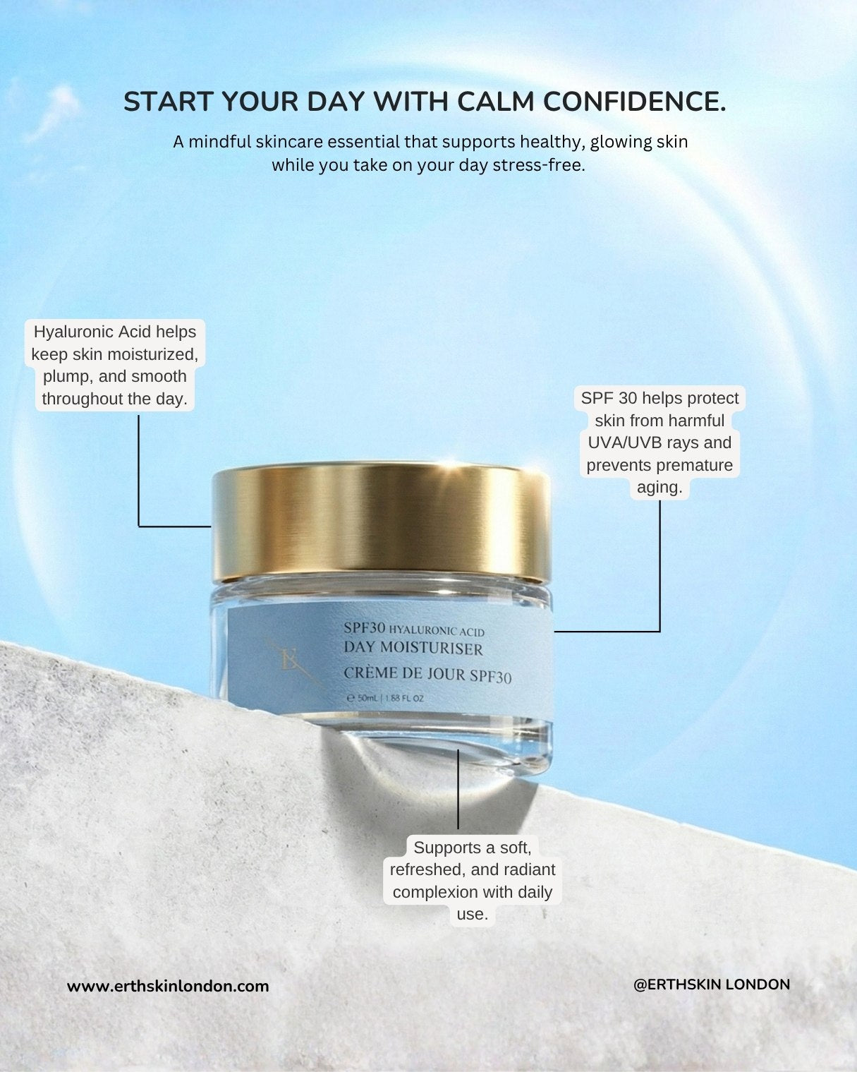 SPF30 Hyaluronic Acid Day Cream 50ml