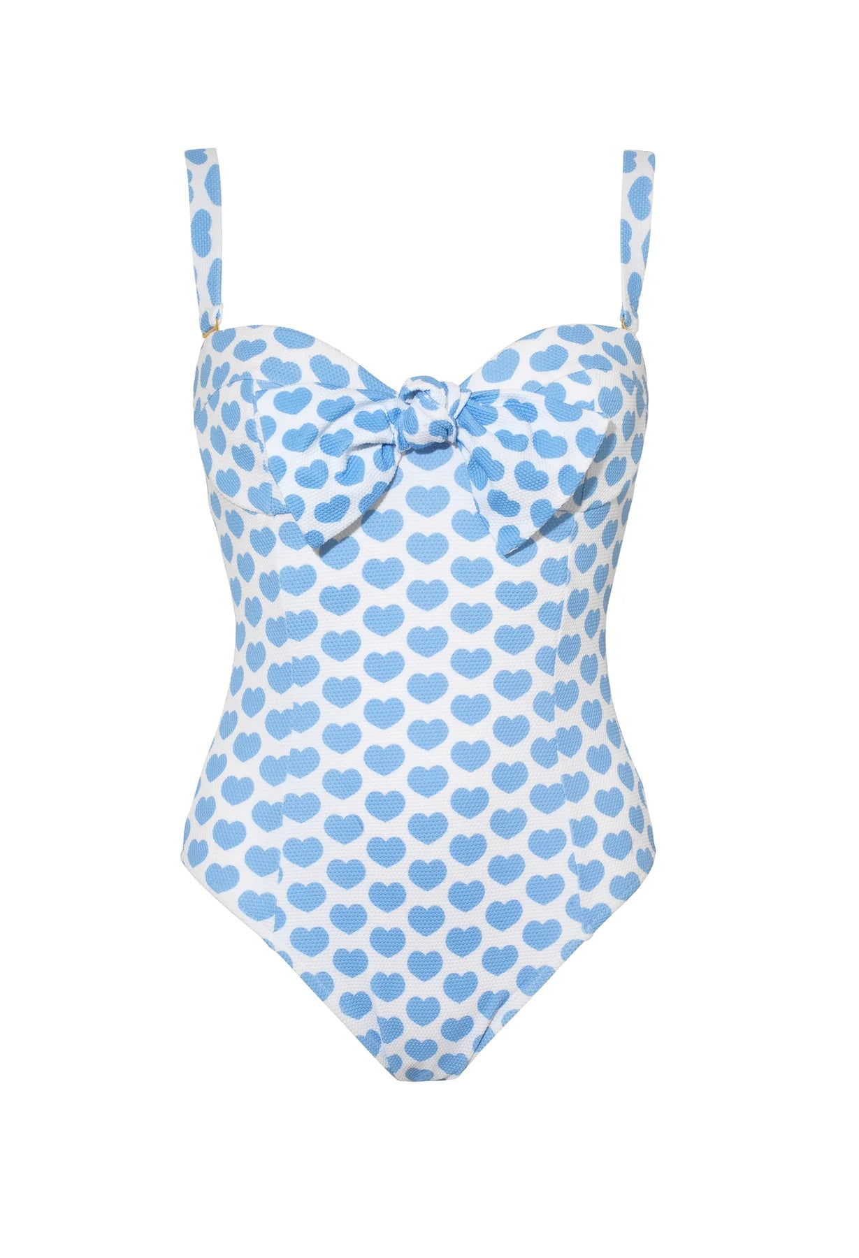ALEXANDRA MIRO CLARA SWIMSUIT  HEART PRINT XS