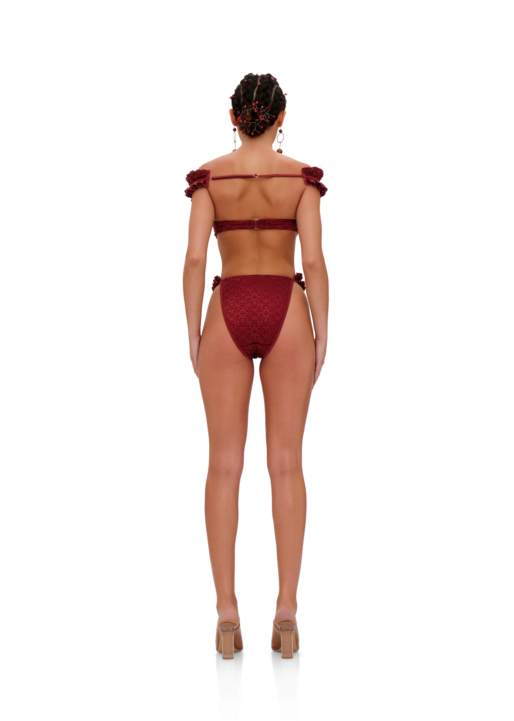 MULAN BIKINI BOTTOM - WINE