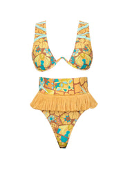 LASA BIKINI TOP - ILIA II PRINT