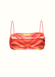 AIKO CROP TOP - SUNSET