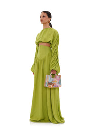 PADO CROP TOP - LIME