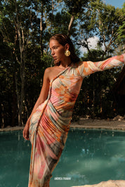 TURI MESH DRESS - ZULI
