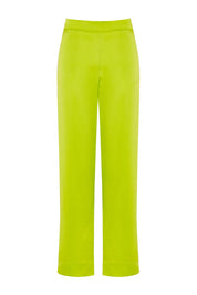 London Lime Punch Silk Pyjama Bottom