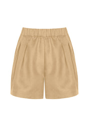 Zurich Shorts Barley Organic Linen