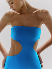 Mambo Asymmetric Mini Dress