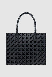 PRITCH - Claw-Printed Leather Tote Bag Mini - Pitch Black - SAMPLE SALE LONDON 