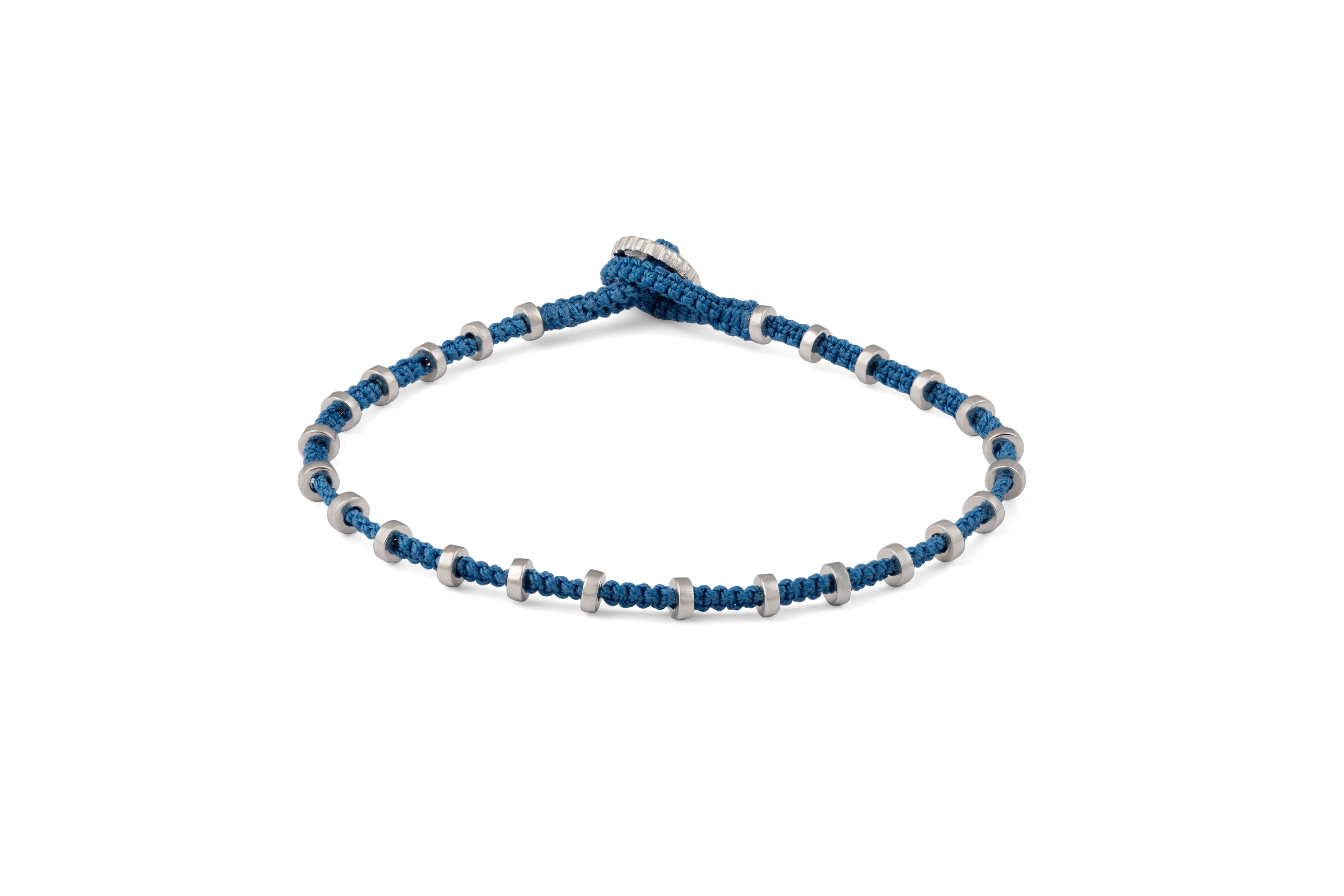 Macramé Pulse Vibrant in Blue