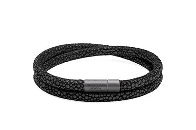 Eco Stingray Bracelet in Black
