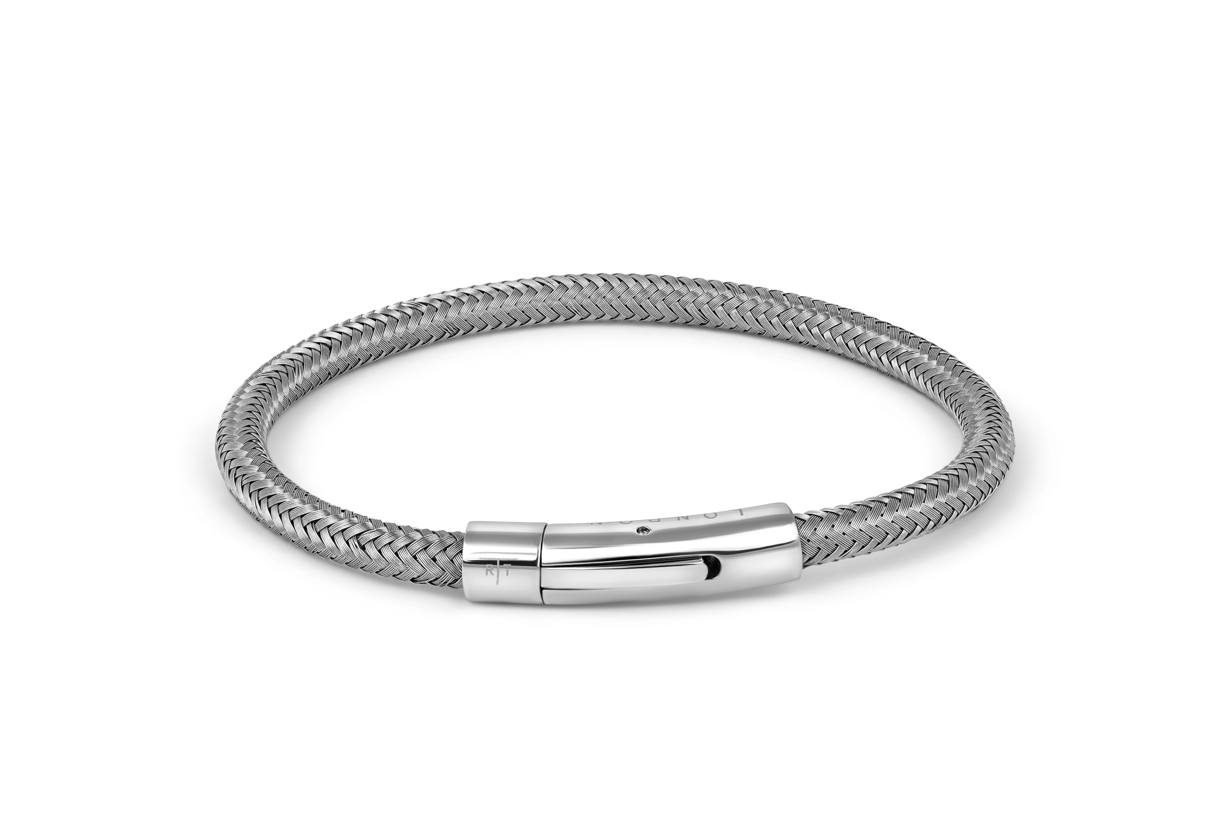 Enamelled copper wire bracelet