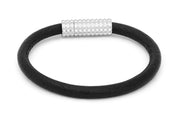 Tateossian Diamond Giza Bracelet in Black (L Size)