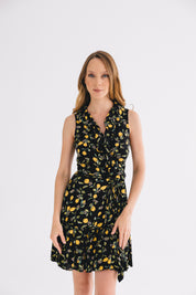 Mini Wrap Dress - Size S