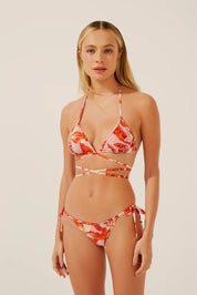 Agua de coco Poá Orchid Tie Side Bikini Bottom C1296B1396