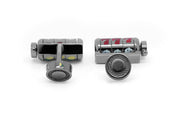 Tateossian Slot Machine Gunmetal Cufflinks