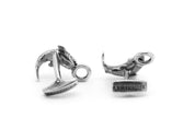 Tateossian Antique Shark Cufflinks in Silver