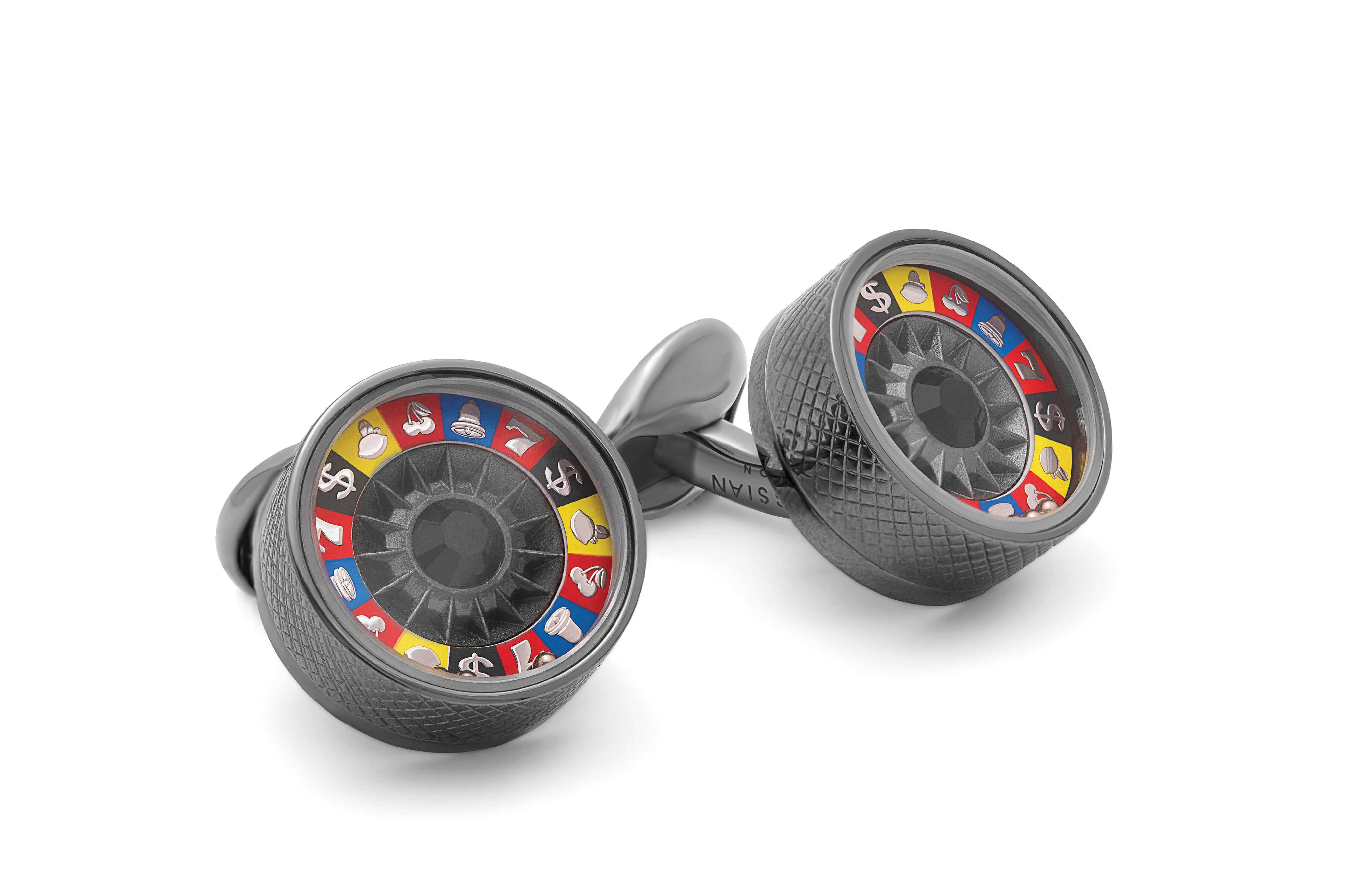 Tateossian Fruit Machine Cufflinks