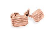 Tateossian Zen Moonlight Cufflinks in Rose Gold Colour