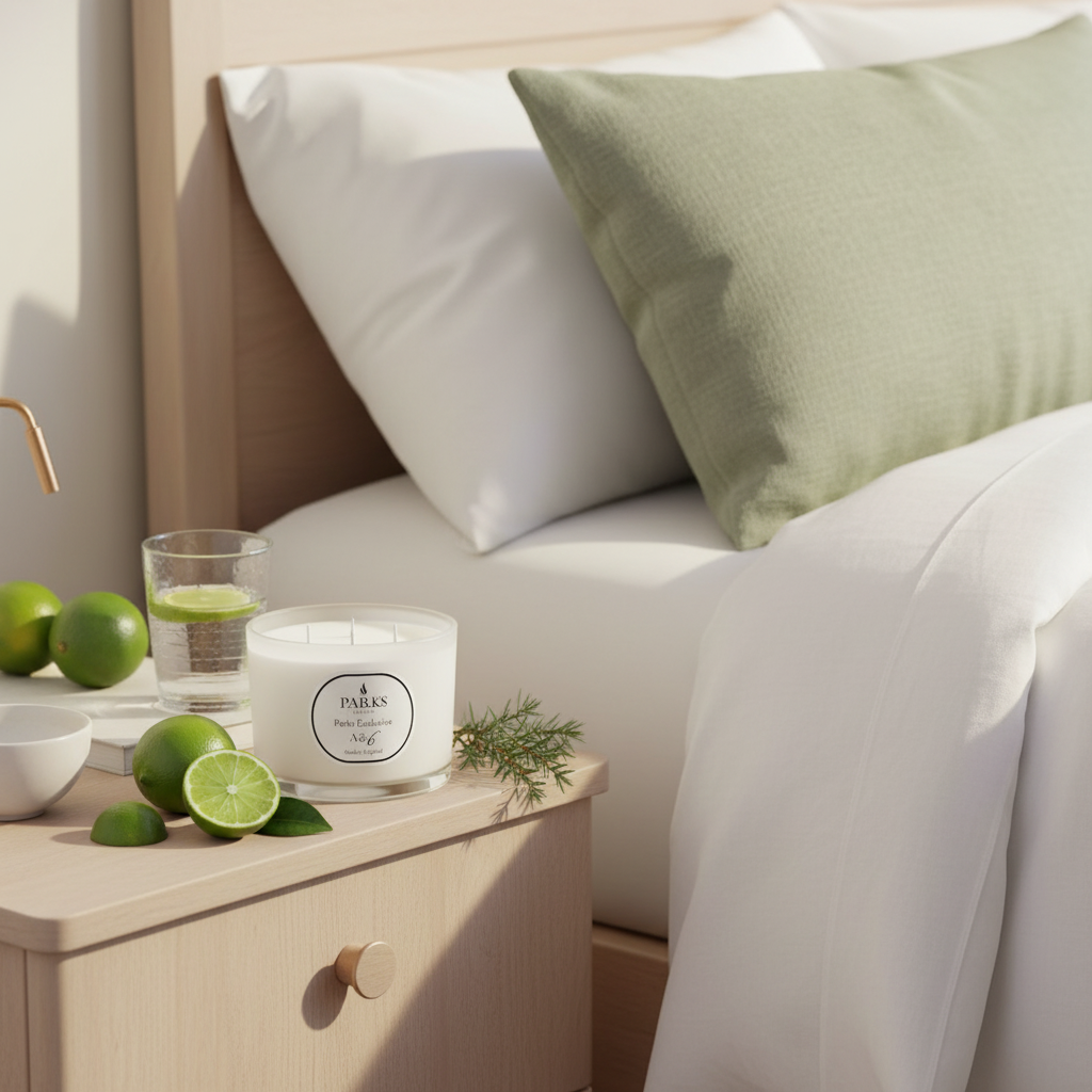 NO6 - LIME, CITRUS & JUNIPER 350G 3 WICK CANDLE