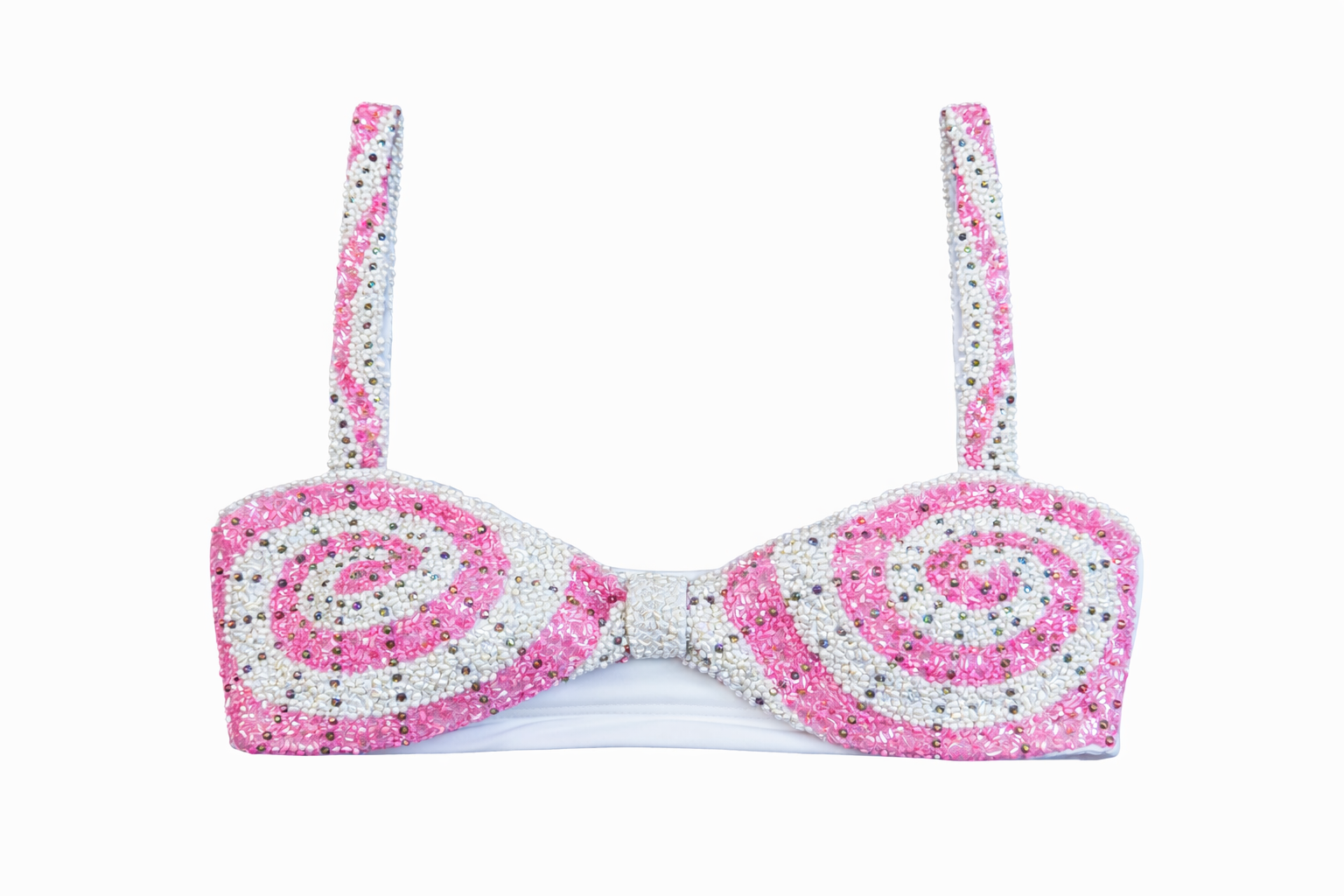 Oceanus Beaded Bikini Top