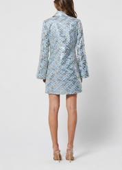 Elliatt Mini Dress - Blue Size M/UK10