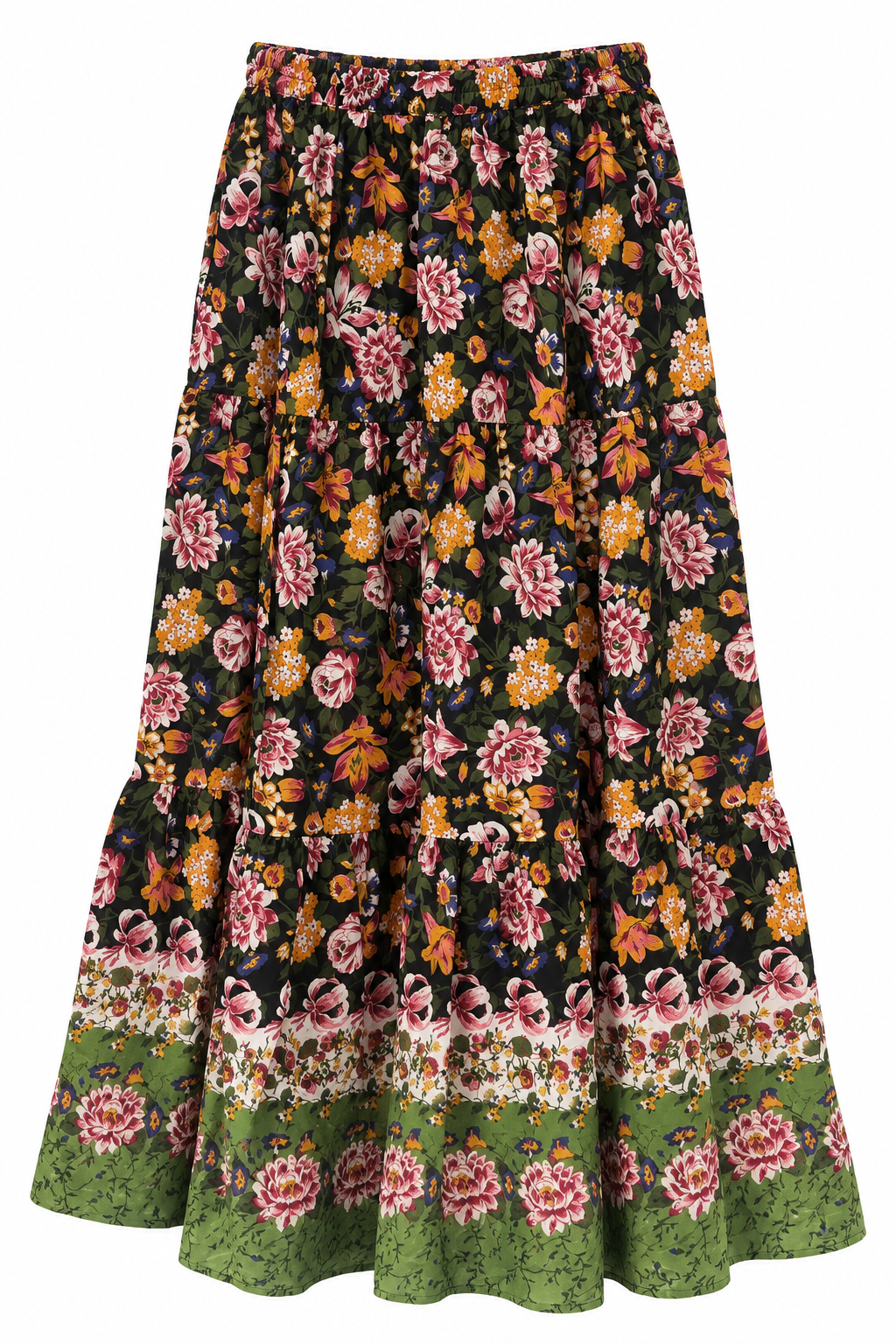 MILLE Cotton Maxi Skirt