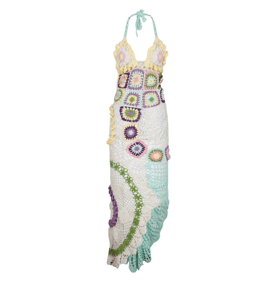 Oceanus Croche Dress