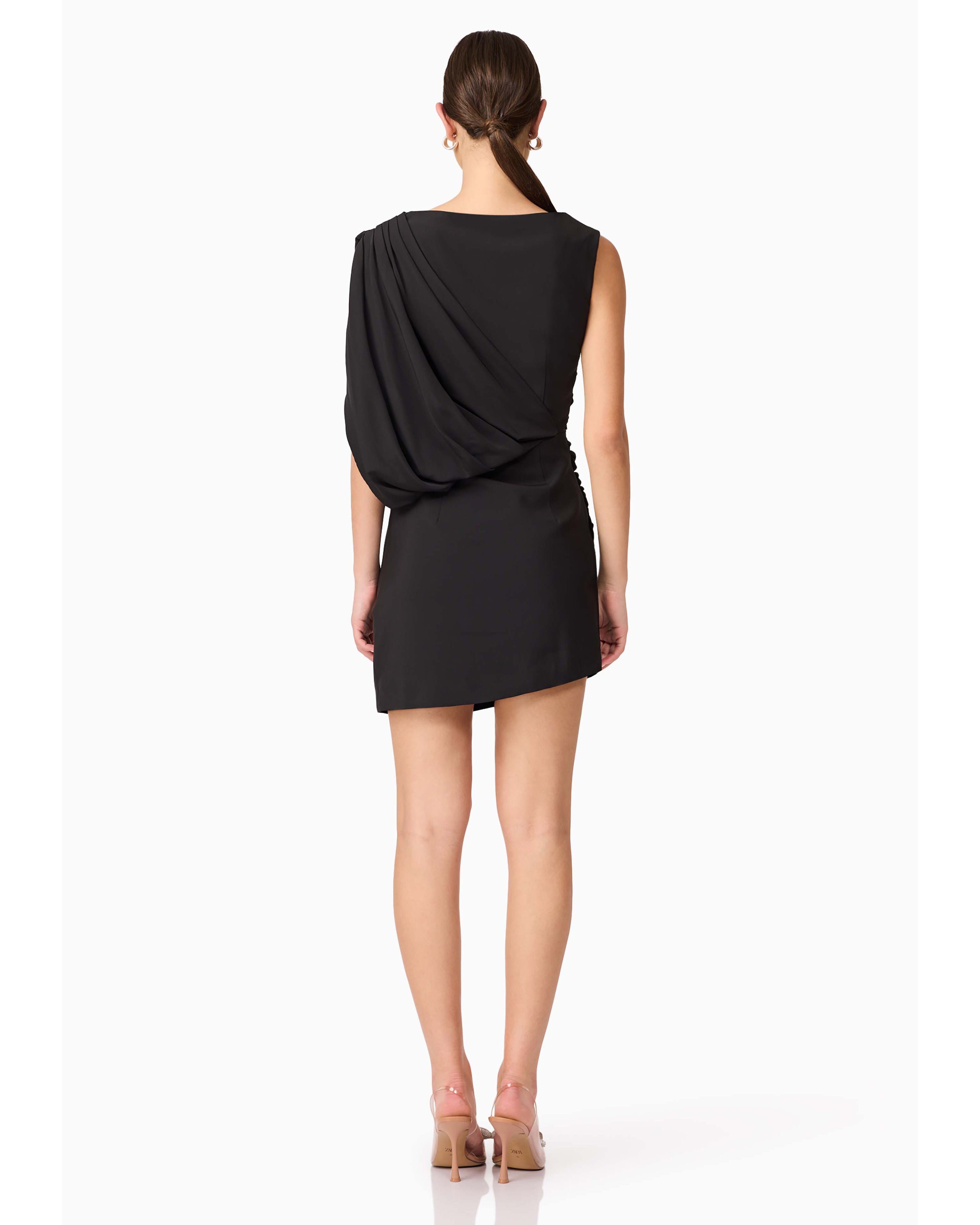 Elliatt Mini Dress - Black Size M/UK10
