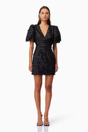 Elliatt Mini Dress - Black Size M/UK10