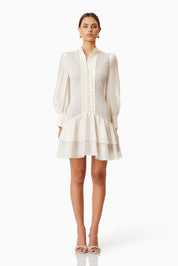 Elliatt Bella Day Dress - Ivory Size M/UK10