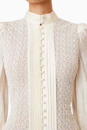 Elliatt Bella Day Dress - Ivory Size M/UK10