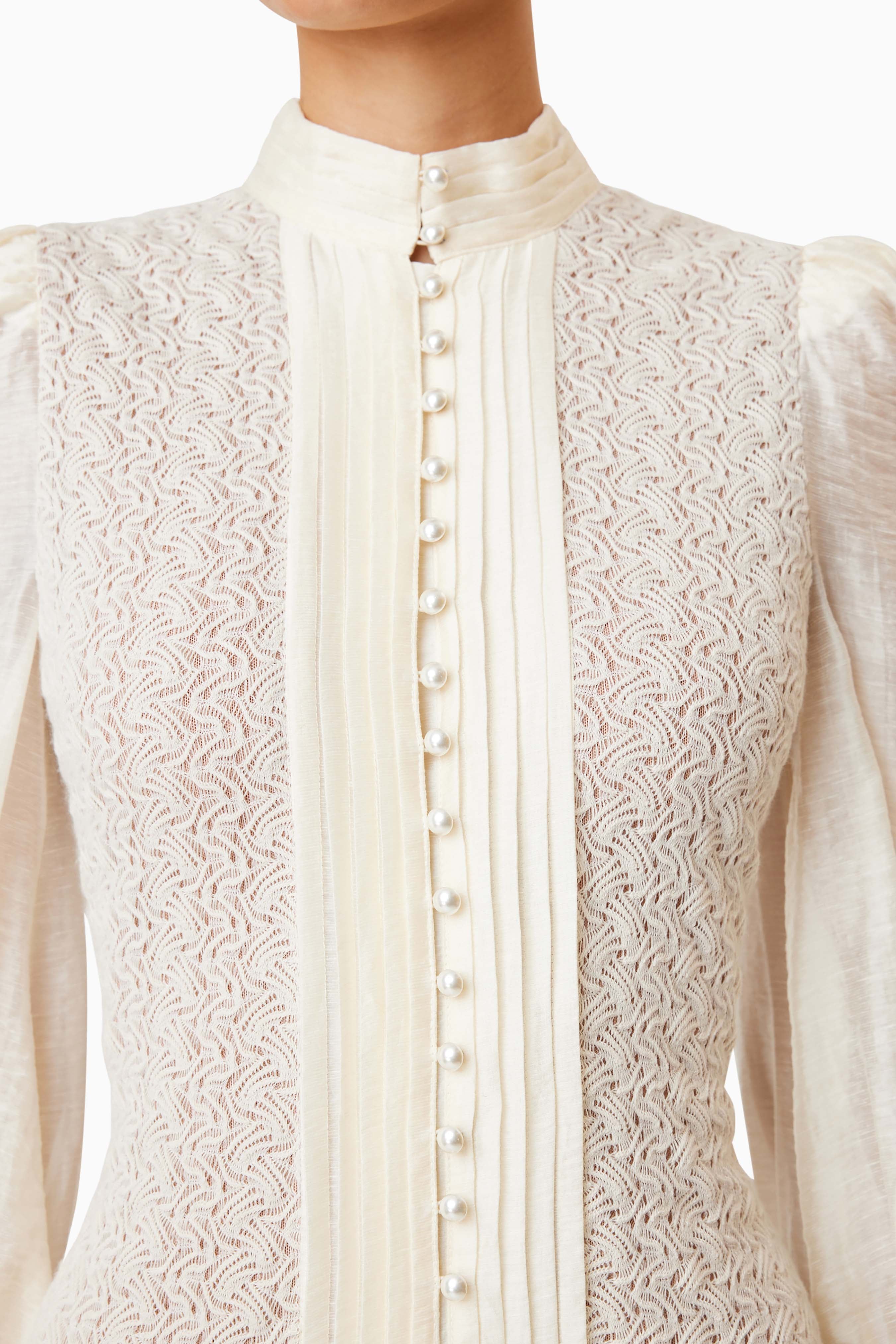 Elliatt Bella Day Dress - Ivory Size M/UK10