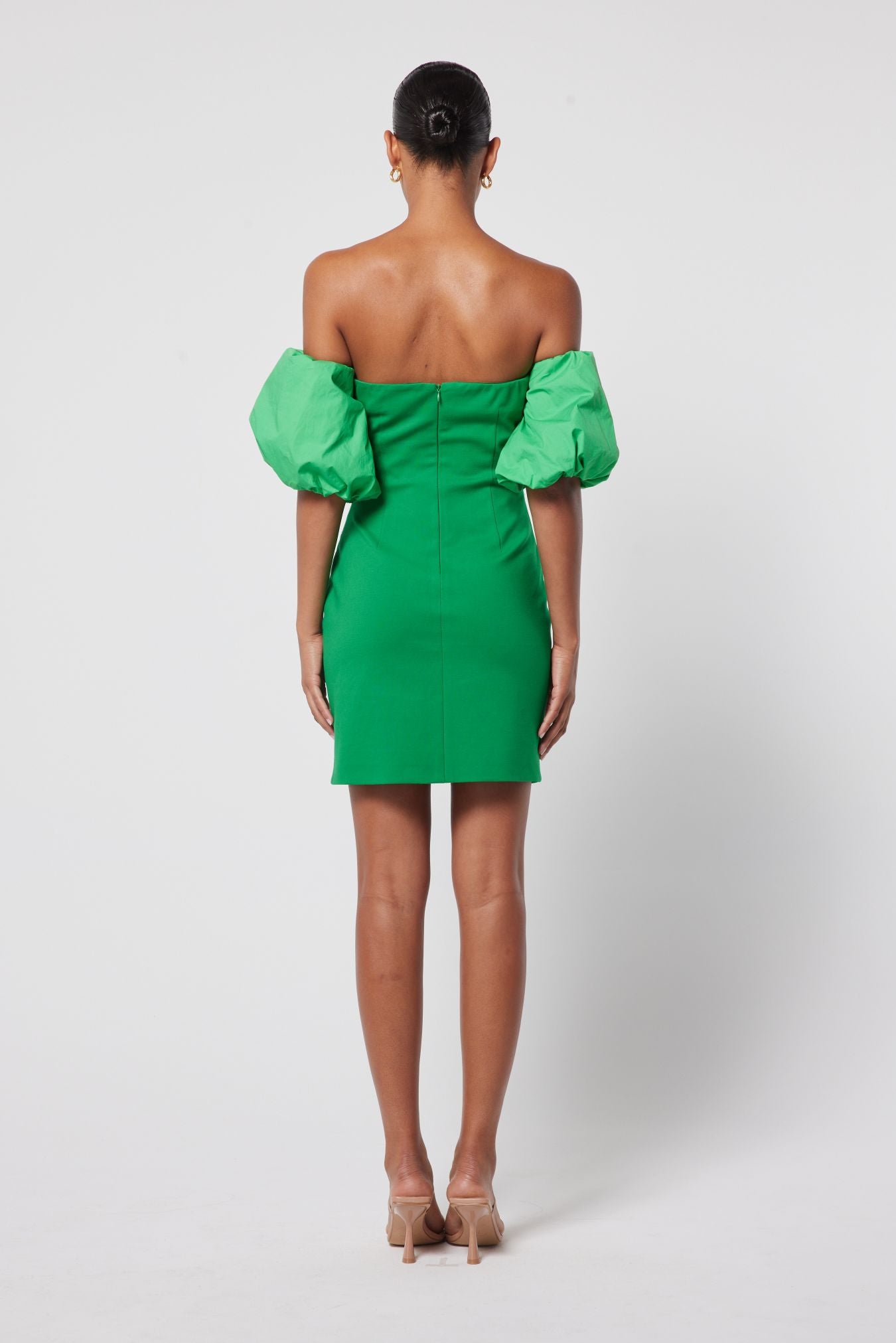 Elliatt Mini Dress - Green Size L/UK12
